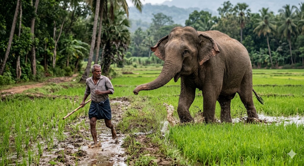 Farmer dies in wild elephant attack